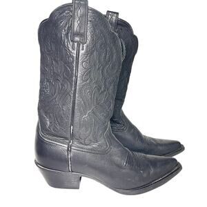 ARIAT Leather Black Boots Size 7B Style 15771  Western Cowgirl Cowboy